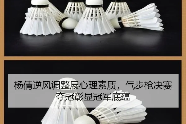 杨倩逆风调整展心理素质，气步枪决赛夺冠彰显冠军底蕴
